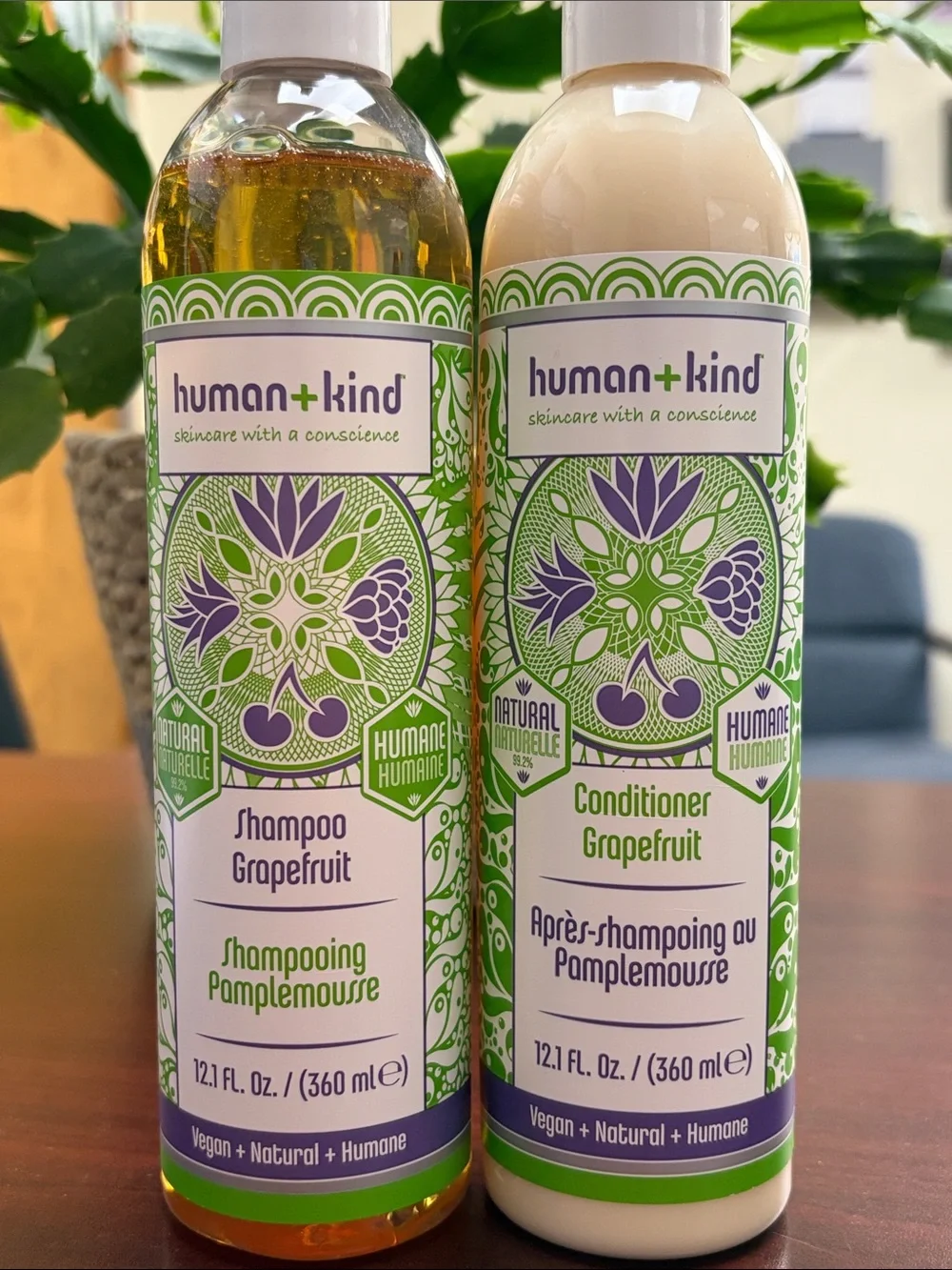 Humankind Grapefruit Shampoo & Conditioner Duo